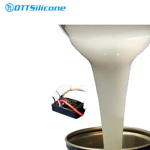 Gel de silicona transparente, impermeable, sellado suave, encapsulación, Gel de silicona, compuesto para macetas líquidas a prueba de RTV-2 - Product Image 3