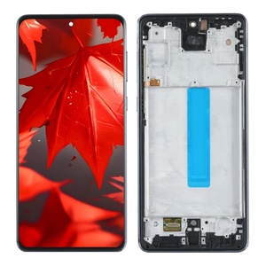 Écran LCD de téléphone portable pour Samsung Galaxy A73 5G, assemblage d'écran d'origine, remplacement de l'écran tactile avec cadre, écran LCD de smartphone - Product Image 1