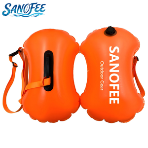Boa da nuoto Open Water ad alta visibilità 10L-flottante gonfiabile <span class=keywords><strong>di</strong></span> sicurezza per la protezione del nuotatore in <span class=keywords><strong>mare</strong></span> e oceano - Product Image 3