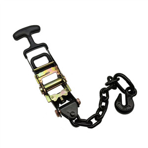 Ensemble de sangles à cliquet en acier au carbone avec revêtement en poudre pour le resserrement de cargaison dans les applications automobiles - Product Image 3