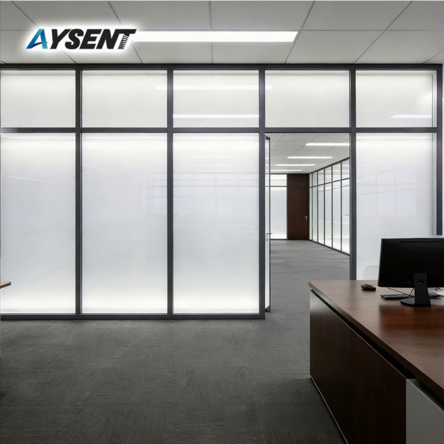 PDLC Electronic Color Changing Self-Adhesive Modern Privacy Film Smart Glass for Kitchen Outdoor Use Office Door Window