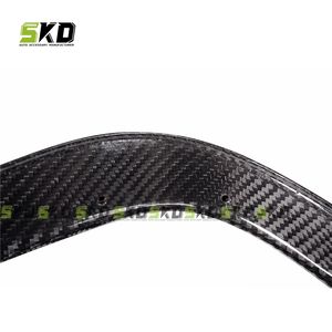 Divisores de Canards traseros de estilo X de fibra de carbono seco para <span class=keywords><strong>BMW</strong></span> 8 SERIES G14 G15 G16 2020-on Canards Fins - Product Image 6