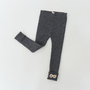 Di alta qualità Pit Stripe Texture flangiatura Design ragazza <span class=keywords><strong>Leggings</strong></span> ragazze pantaloni larghi pantaloni per ragazza - Product Image 2