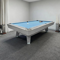 Accessoires de billard standard, ensemble complet, sac de récupération américain, retour automatique des billes, construction en bois massif, pour billard à neuf boules
