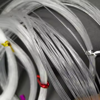 Fil de pêche en soie non élastique, matériel de bricolage pour la fabrication de perles, accessoires, ligne transparente, modèles de pêche en cristal complets