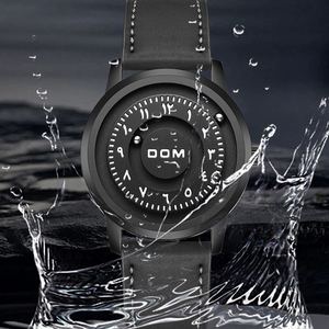 DOM 1769 Nouvelle tendance de la mode, <span class=keywords><strong>concept</strong></span> de personnalité, montre pour homme, montre créative à pointeur défilant, force magnétique, montre pour homme, étanche - Product Image 5