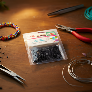 Strass Ilan 4 mm neri per la creazione di gioielli, confezione da 6G - Product Image 3