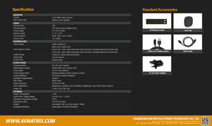 Caméra de diffusion en direct AVMATRIX Eagle T10-4K, <span class=keywords><strong>zoom</strong></span> optique 10x, webcam UVC 4K, mise au point automatique TOF pour <span class=keywords><strong>conférence</strong></span> USB, garantie 1 an - Product Image 5
