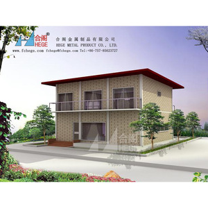 Villa préfabriquée Hege, structure en acier léger, design moderne, charge de toit de 20 lb/pi², utilisation en villa - Product Image 5