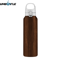 Meilleures ventes sur Alibaba Bouteille d'eau isolée en acier inoxydable de 20oz 600ml à double paroi en forme de vide Bouteille d'eau pour le sport