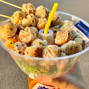 ผลิตภัณฑ์ใหม่จากโรงงาน ถ้วยใส่ไก่ทอดแบบ<span class=keywords><strong>น</strong></span>ำกลับบ้า<span class=keywords><strong>น</strong></span> PP Snack Top Bowl 2 in 1 ขนาด 90 มม. แก้วพลาสติกสำหรับใส่โค้ก เครื่องดื่มเย็<span class=keywords><strong>น</strong></span> ขนม และเครื่อง<span class=keywords><strong>ดื่ม</strong></span> - Product Image 3