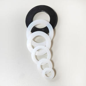 Joint en silicone de 1,5 pouces de diamètre extérieur et 1 pouce de diamètre intérieur, résistant aux hautes températures, pour les raccords de tuyaux d'eau et les joints de vannes - Product Image 2