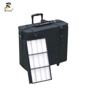 กระเป๋าใส่แว่นตาขนาดใหญ่ 180 ช่อง พร้อมถาดโชว์แว่นตา 12 ช่อง รุ่น FDTS-2030 กล่องเก็บกรอบแว่นตาพร้อมคันชัก - Product Image 1