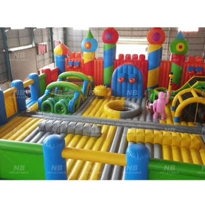 Castillo Inflable para Parque de Diversiones, Temática de Aventuras, Modelo BO-057, Gran Parque Temático Inflable - Product Image 1
