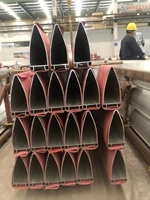 Moule ouvert série 6000 pour personnaliser différentes formes de profilés en aluminium industriel d'extrusion d'aluminium