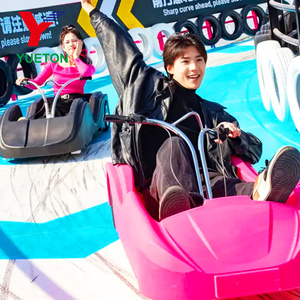 Fournisseur chinois de chariots de <span class=keywords><strong>luge</strong></span> à <span class=keywords><strong>double</strong></span> assise pour vélo de montagne, pour sites touristiques et activités de plein air, modèle Nouvelle-Zélande - Product Image 2