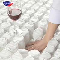 Matelas compressé certifié par l'usine chinoise, 6/10/12 pouces, en boîte, tailles simple, king, queen, matelas à ressorts ensachés en gel