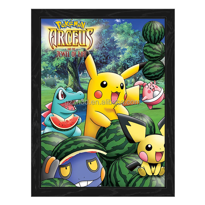 3d флип-постеры для аниме, печать на заказ