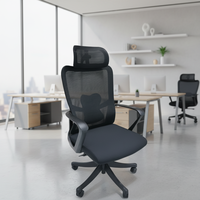 Chaise de conférence de bureau moderne en maille, très vendue, pour dirigeants et personnel, idéale pour les réunions scolaires, mobilier de bureau en gros