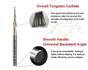 Chiến Binh Của Bit 3D Khắc Bit 4Mm Chân Đường Kính <span class=keywords><strong>CNC</strong></span> Bóng Côn <span class=keywords><strong>Router</strong></span> Bit Gỗ Lưỡi 2Flutes Côn Bóng Mũi Bit - Product Image 4