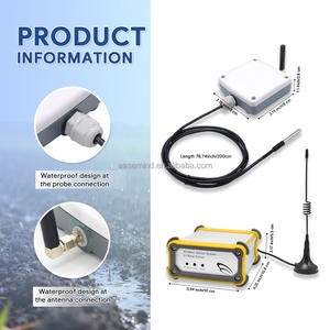 Passerelle de température sans fil multipoint, capteur sans fil, système de surveillance des vibrations et des températures - Product Image 2