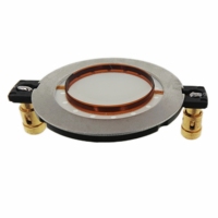 Yicheng Titanium 3405 34.4mm Bobine vocale de haute qualité pour tweeter, diaphragme de haut-parleur composite passif de remplacement, disponible en ligne