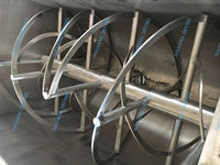 Mélangeur à Vis Horizontal Série WLDH en Acier Inoxydable, Mélangeur à Ruban pour Poudres, Machine à Mélanger les Poudres