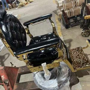 Sillón de Barbería Vintage 2026 - Silla de Peluquería Profesional Ajustable para Salones de Hombres - Product Image 2