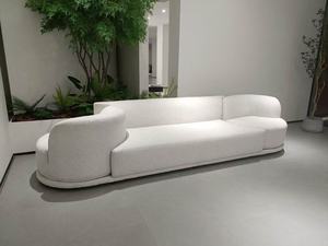 Nuevo Conjunto de Sofás Giratorios de Lujo para Sala de Estar, Sofá Cama Tapizado en <span class=keywords><strong>Terciopelo</strong></span> de 3-4 Plazas para Hogar y Hotel - Product Image 5