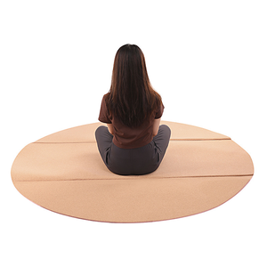 CZFIT Tapete de Yoga de Corcho Duradero para Uso Doméstico, de Alta Calidad, Color Marrón, Antideslizante, con Patrón Natural Impreso, para Fitness, Pilates y Ejercicio - Product Image 5