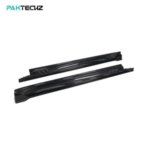 Jupes latérales de kit de carrosserie en Fiber de carbone sèche Paktechz pour Porsche <span class=keywords><strong>Taycan</strong></span> GTS 4S <span class=keywords><strong>Cross</strong></span> Turismo 4 portes <span class=keywords><strong>Turbo</strong></span> S - Product Image 2