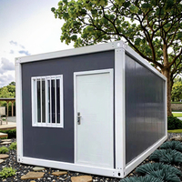 Maison préfabriquée prête à l'emploi de 3 chambres à coucher Maisons modulaires préfabriquées Maison conteneur extensible Petites maisons