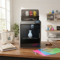 Nouvelle imprimante 3D FDM automatique K2, connectivité USB/WiFi, haute résolution, haute vitesse, prend en charge les matériaux PLA/PETG/TPU, utilisation en laboratoire DIY