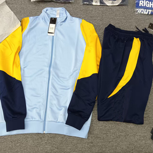 Seragam Latihan Sepak Bola 2025 Kualitas Thailand Jersey Sepak Bola Lengan Panjang Maillot Foot Pint Nama dan Nomor Jersey Sepak Bola Dengan LOGO - Product Image 5