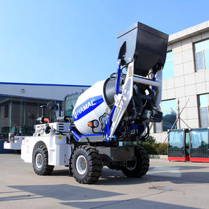 Diskon harga pabrik 3500l Drum pencampur 3.5 M3 Diesel portabel truk pencampur beton pemuatan mandiri - Product Image 4