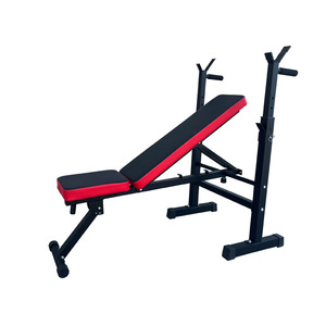 Banc de musculation réglable avec support, structure en acier carbone pour équipement d'entraînement fitness intérieur YR8726 - Product Image 2