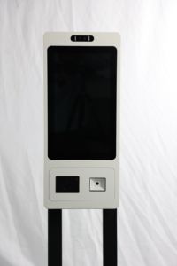 Petits kiosques 15.6 pouces auto-commande-kiosque Android/Wins <span class=keywords><strong>OS</strong></span> pour système de paiement de restaurant Machine de paiement avec imprimante thermique - Product Image 2