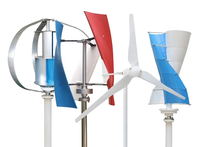Système d'énergie éolienne solaire hybride 3KW 5KW 10KW éolienne avec onduleur pour usage domestique