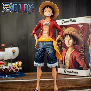 Figura de Monkey D. Luffy de One Piece con Tres Rostros Intercambiables, Figura de Acción de Anime de PVC, Muñeco de Dibujos Animados para Niños, Regalo de Cumpleaños - Product Image 2