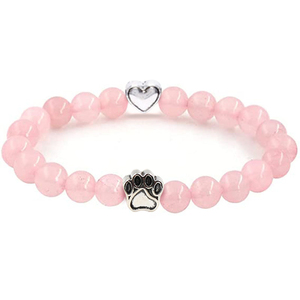 Mode pierre naturelle guérison cristal oeil de tigre 8mm Bracelet de perles alliage griffe de chat Bracelet de perles pour femmes hommes bijoux - Product Image 2