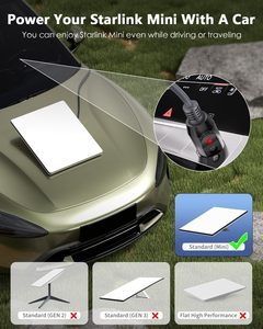 <span class=keywords><strong>Cable</strong></span> de Alimentación DC 12V para Starlink Mini, <span class=keywords><strong>Cable</strong></span> de Alimentación 18AWG con Encendedor de Cigarrillos, Impermeable, para RV y Camioneta - Product Image 2