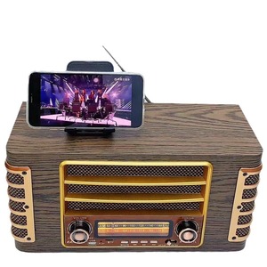 Altavoz Portátil Retro Redwingy R1973BTL con Bajos Potentes, Recargable, Linterna Solar, <span class=keywords><strong>Radio</strong></span> Inalámbrica SW AM FM con Reproductor de <span class=keywords><strong>M</strong></span>úsica BT/TF/USB - Product Image 1