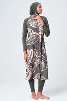 Burkini musulman modeste 2026 pour femme, tenue de bain islamique arabe, maillot de bain de plage musulman