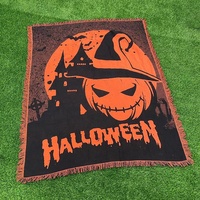 Manufacturer Quick Customization Tapestry Woven Blanket Custom logo Woven Tapestry Blanket