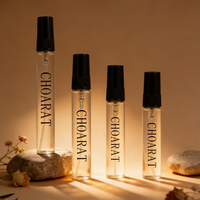 Botol Parfum Sampel Perjalanan Kaca Kecil Murah Grosir 2ml 3ml 5ml 10ml, Vial Parfum Mini Kosong dengan Pompa Semprot