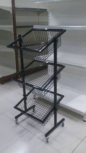Hot Promotion <span class=keywords><strong>Metal</strong></span> Wire Display <span class=keywords><strong>Rack</strong></span> zum Verkauf - Product Image 6