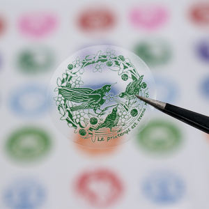 Pegatinas impermeables personalizadas para niños, decorar tazas, portátiles y teléfonos, hojas adhesivas transparentes para mascotas troqueladas - Product Image 2