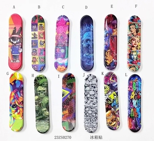 สติ๊กเกอร์ติดตู้เย็นลายการ์ตูนแนวพังก์เท่ๆ 3 มิติ ผลิตโดย Oen Anime Design วัสดุ ABS แข็ง<span class=keywords><strong>แรง</strong></span> ทนทาน เหมาะสำหรับตกแต่งห้อง - Product Image 1