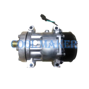 Compresseur de climatisation SD7H15 pour Iveco <span class=keywords><strong>EuroCargo</strong></span>/Eurostar, tracteur JCB, camion, références 4894306, 504185596, 550197, 8500795 - Product Image 3