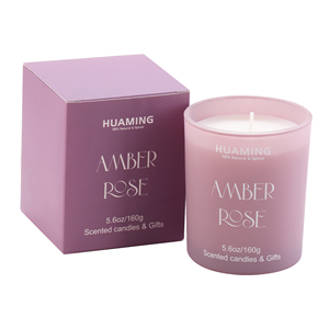 Merri Wish Hot Brand eco-friendly personalizzato multicolore profumato candela di cera di soia aromaterapia in vaso di vetro profumato candele alla rinfusa - Product Image 2